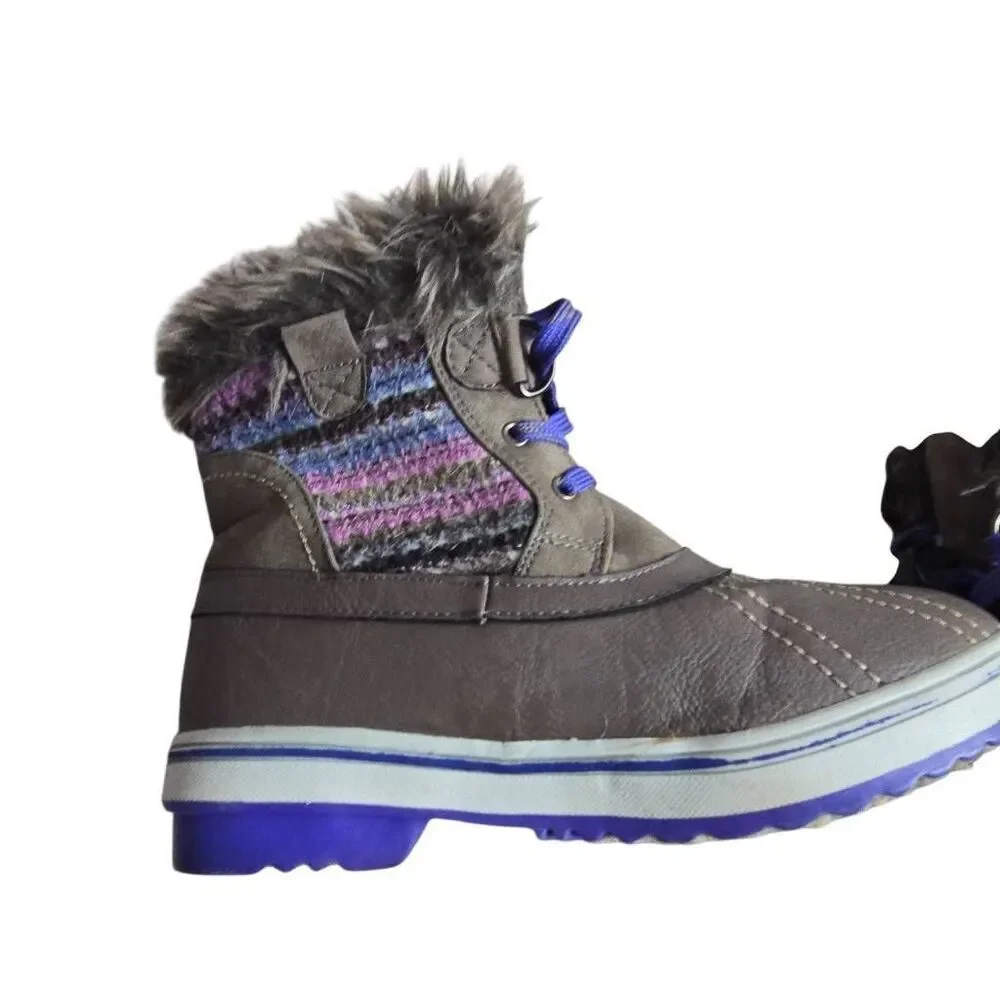 Northside fur trimmed winter boots 3